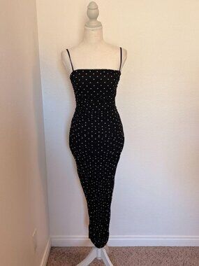 AFRM Black and White Dress Size Small